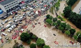 涿州洪水退去街头开始消杀