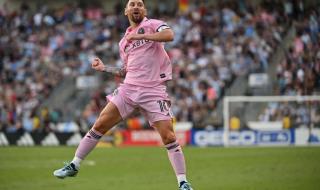 梅西亮相美国2024春晚舞台