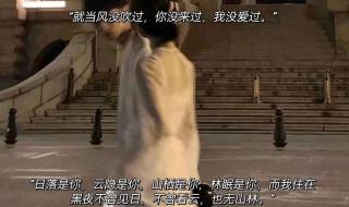 青春暗恋遗憾的文案